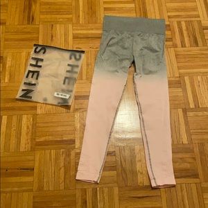 Light Pink Ombré Leggings - DUPE